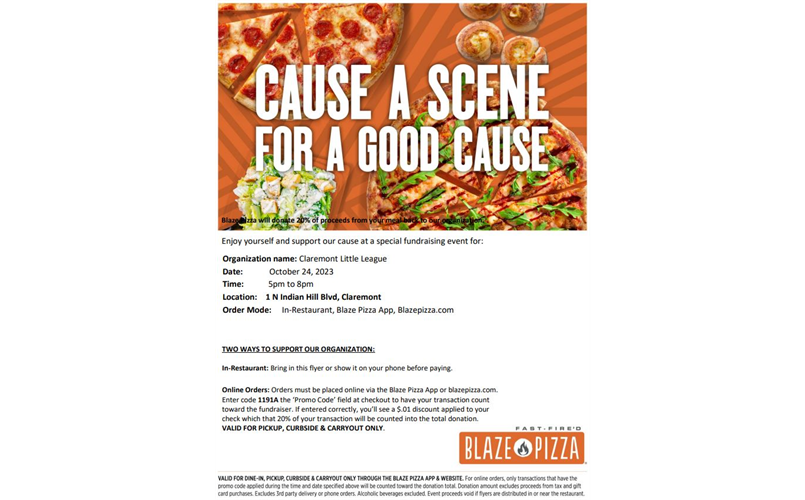 CLL Blaze Pizza Event 10/24/23